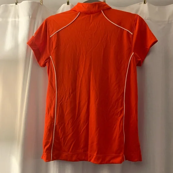 Slazenger Tech Golf Polo, Athletic Tee, Orange - Picture 9 of 13